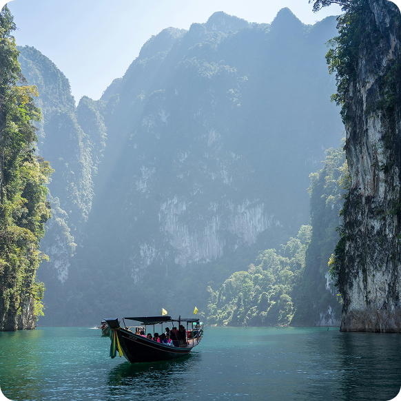 5 Schritte nach Thailand